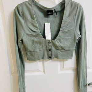 NWT Urban outfitters Out from under Women's Green Long SleeveTop Medium